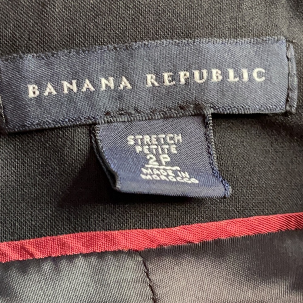 Banana Republic Stretch Black Skirt with pockets